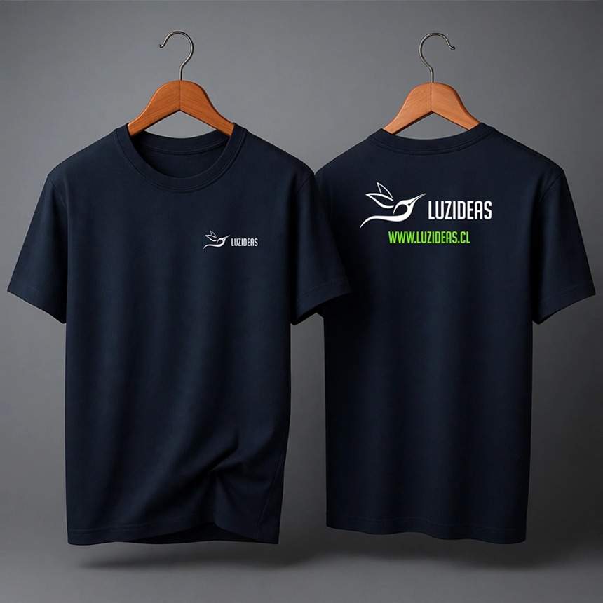 Polera Logo Luz Ideas
