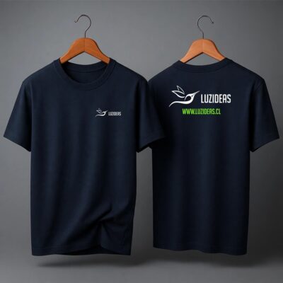 Polera Algodon Hombre con logo